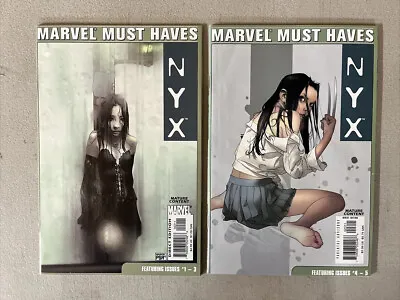 Buy Marvel Must Haves NYX #1 - #3, AND  #4 - #5 Marvel 2005 First X-23 • 70.90£