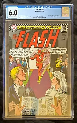Buy (1966) THE FLASH #165 Barry Allen & Iris West Wedding! Professor Zoom! CGC 6.0 • 59.58£
