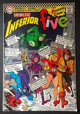 Buy DC Comics Showcase Inferior Five #62 Low Grade Presentable KEY 1st Inferior Five • 11.06£