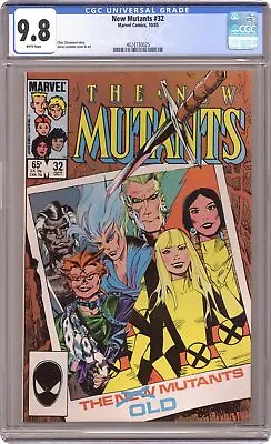 Buy New Mutants #32 CGC 9.8 1985 4024730025 • 62.29£