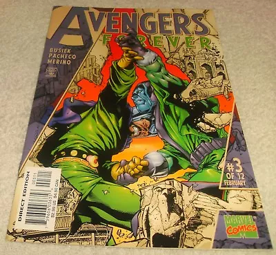 Buy Marvel Comics Avengers Forever # 3 Vf/vf+ 1998 • 9.75£
