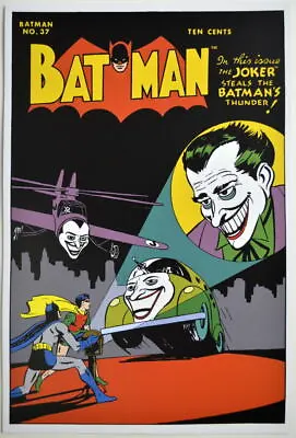 Buy BATMAN #37 COVER PRINT Classic Joker Cover • 19.91£