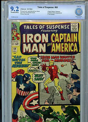 Buy Tales Of Suspence  #60 Silver Age Marvel Comics CBCS 9.2 NM- 1964 2nd Hawkeye • 632.48£