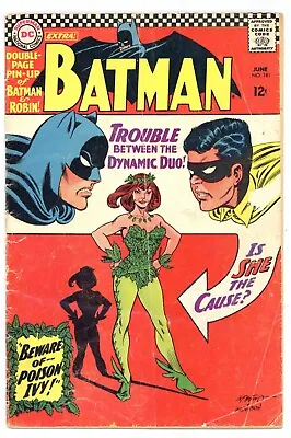 Buy Batman 181 (NO CENTERFOLD) Infantino Anderson Cover 1st POISON IVY! 1966 DC O021 • 179.89£