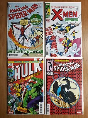 Buy Marvel Facsimile Comics X4 / Spider-Man / X-men / Incredible Hulk / NM • 22.75£