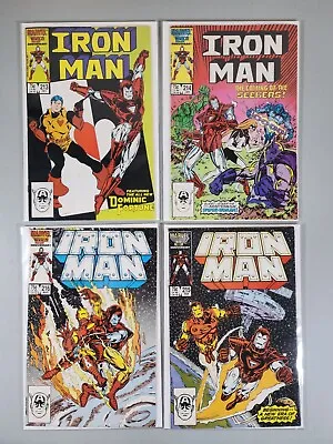 Buy IRON Man #213 214 215 216 VF/NM Or Better Marvel 1986 • 8.79£
