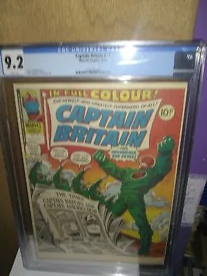 Buy Captain Britain Cgc 9.2 • 135£