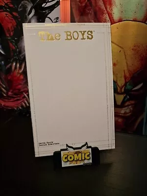 Buy The Boys #1 Sketch Cover GOLD SPOT FOIL Carnivore Comics EXCLUSIVE 🔥  • 29.95£