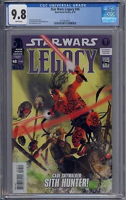 Buy Star Wars Legacy #48 Cgc 9.8 Cade Skywalker Sith Hunter Jan Duursema • 87.66£