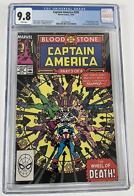 Buy CAPTAIN AMERICA #359, CGC 9.8, 1989, Marvel, 1st Cameo Appearance Of Crossbones • 75.11£