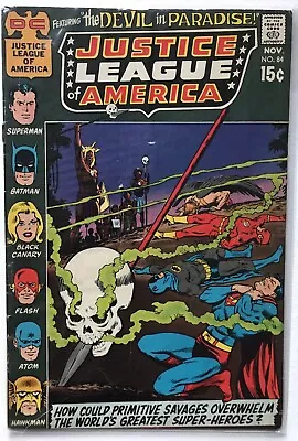 Buy Justice League Of America #84 US Cents Edition November 1970 Bronze Age • 9.99£