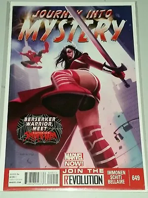 Buy Journey Into Mystery #649 Marvel Comics Spiderman April 2013 Vf (8.0 Or Better) • 3.49£