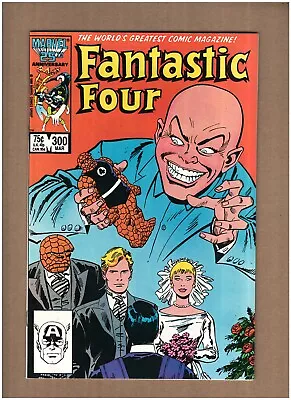 Buy Fantastic Four #300 Marvel Comics 1987 Johnny & Alicia Masters Marriage VF 8.0 • 2.14£