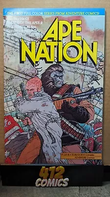 Buy Ape Nation # 1 Adventure Comics 1991 Planet Of The Apes-Combine Ship • 6.72£