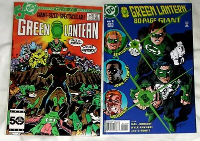 Buy Green Lantern 80-Page Giant #1 (1998) & #198 (1986) Crisis On Infinite Earths • 5.75£