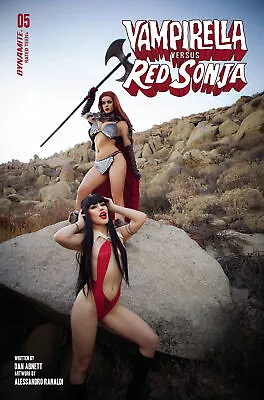 Buy Vampirella Vs. Red Sonja #5 (2023) Cosplay Variant Cover • 5.53£