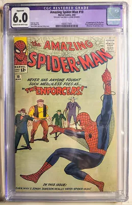Buy The Amazing Spider-Man #10, 1st App Of Big Man And The Enforcers • 433.59£