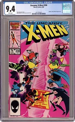 Buy Uncanny X-Men #208 CGC 9.4 1986 4317333021 • 30.75£