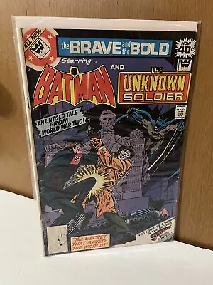 Buy Brave And The Bold 146 🔥1979 WHITMAN🔥WWII Bronze🔥Batman Unknown Soldier🔥VGF+ • 6.37£