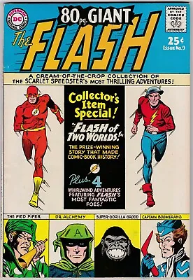 Buy 80 Page Giant #9 8.0 VF OW/W 1965 Flash DC Comics Classic Reprint Flash #123 • 95.94£