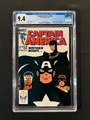 Buy Captain America #290 CGC 9.4 (1984) - 1st App Of Mother Superior • 94.60£