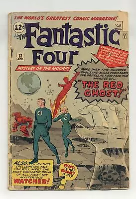 Buy Fantastic Four #13 FR/GD 1.5 1963 • 156.61£