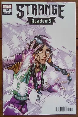 Buy Strange Academy 16, Variant Cover, Marvel Comics, April 2022, Vf • 7.99£