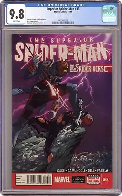 Buy Superior Spider-Man #33A Camuncoli CGC 9.8 2014 4402480003 • 115.93£
