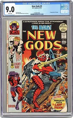 Buy New Gods #9 CGC 9.0 1972 2104031004 • 92.49£