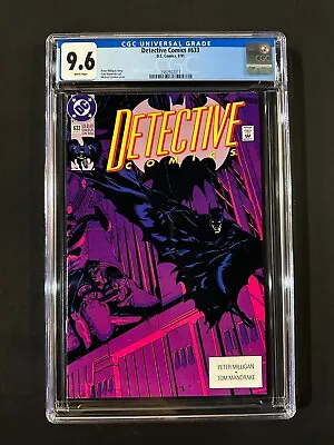 Buy Detective Comics #633 CGC 9.6 (1991) - Batman • 41.86£
