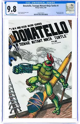 Buy Donatello, Teenage Mutant Ninja Turtle #1 (Mirage Studios, 1986) CGC NM/MT 9.8 • 249.99£