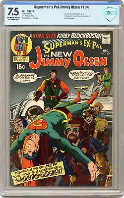 Buy Superman's Pal Jimmy Olsen #134 CBCS 7.5 1970 23-19499A1-005 • 262.45£