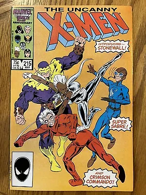 Buy The Uncanny X-Men #215 From 1987 • 3.96£