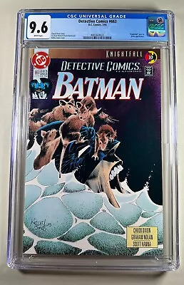 Buy (CGC 9.6) Detective Comics #663  6/93  [Knightfall 10] • 59.96£
