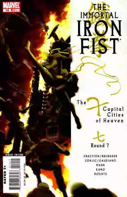 Buy Immortal Iron Fist, The #14 VF/NM; Marvel | Brubaker - Matt Fraction - We Combin • 3£