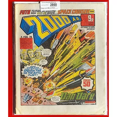 Buy 2000AD Prog 50 Judge Dredd Dan Dare Comic Book Issue 7 2 7UK 1978 (lot 3955 • 24.99£