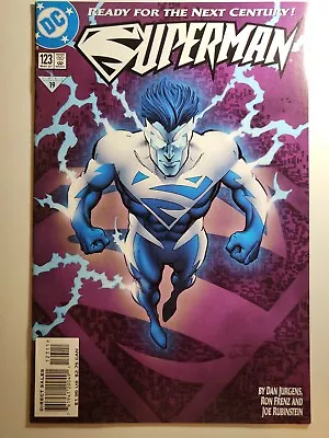 Buy Superman #123 Variant Cover 1st Appearance Of Electric Blue Superman DC Comics  • 8.79£