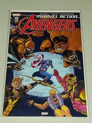 Buy Marvel Action Avengers #10 Nm+ (9.6 Or Better) October 2019 Idw Comics • 6.75£