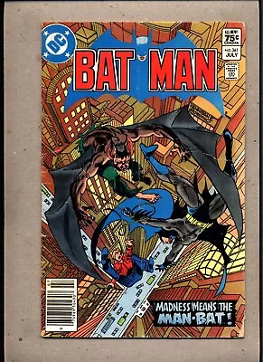 Buy Batman #361_july 1983_good/very Good_ Madness Means The Man-bat _bronze Age Dc! • 0.99£