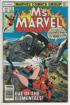 Buy Ms. Marvel #11 VF/NM (Marvel Comics 1977) Movie! 1st Hecate & Elementals App! • 35.58£