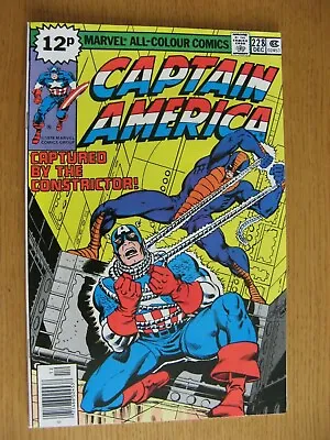 Buy Captain America 228(1978) [NM-], App Constrictor, Sal Buscema Art • 5£