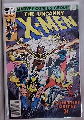 Buy Uncanny X-Men # 126 Newsstand Key 1st Proteus Mutant X 1979 Marvel Bronze • 59.30£