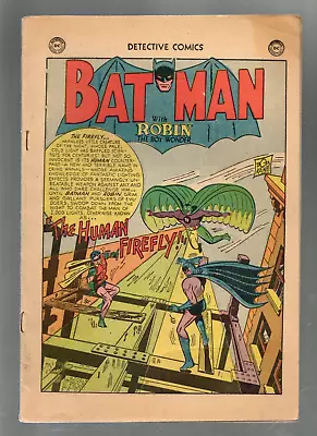 Buy Detective Comics #184 DC 1952 Coverless Complete 1st Firefly Batman Villian • 239.68£
