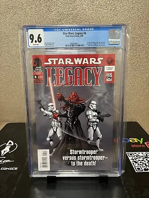 Buy 2006 Star Wars Legacy #4 CGC 9.6 Dark Horse Comics • 107.33£