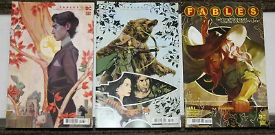 Buy DC Fables #151 THREE COVER SET A, B & 1:25 Variant - Original Team Is BACK! • 15.18£