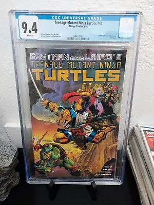Buy Teenage Mutant Ninja Turtles #47, CGC 9.4, 1st Space Usagi Yogimbo, Mirage 1992 • 197.65£