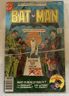 Buy Batman Volume 1 Issue 291 DC Comics 1977 • 27.98£