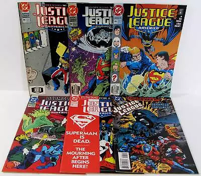 Buy Justice League America Lot Of 6 #49,50,66,69,70,106 DC (1991) 1st Print Comics • 15.17£
