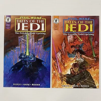 Buy Dark Horse Star Wars Tales Of The Jedi Freedon Nadd Uprising #1&2 NM • 24£