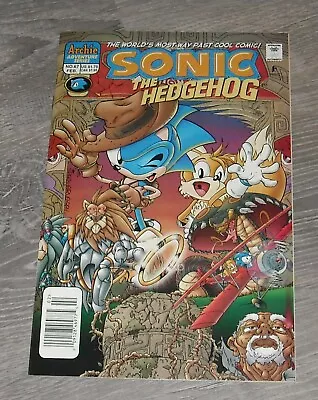 Buy SONIC The HEDGEHOG # 67 ARCHIE ADVENTURE COMICS February 1999 NEWSSTAND VARIANT • 7.99£